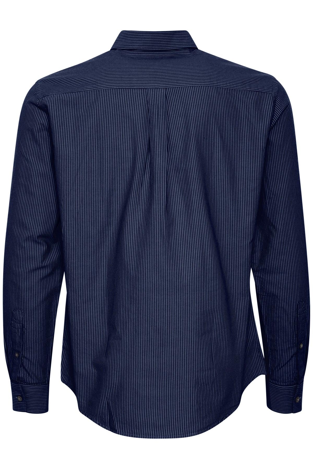 Casual Friday Anton - Stribet Oxford skjorte - HUSET Men & Women