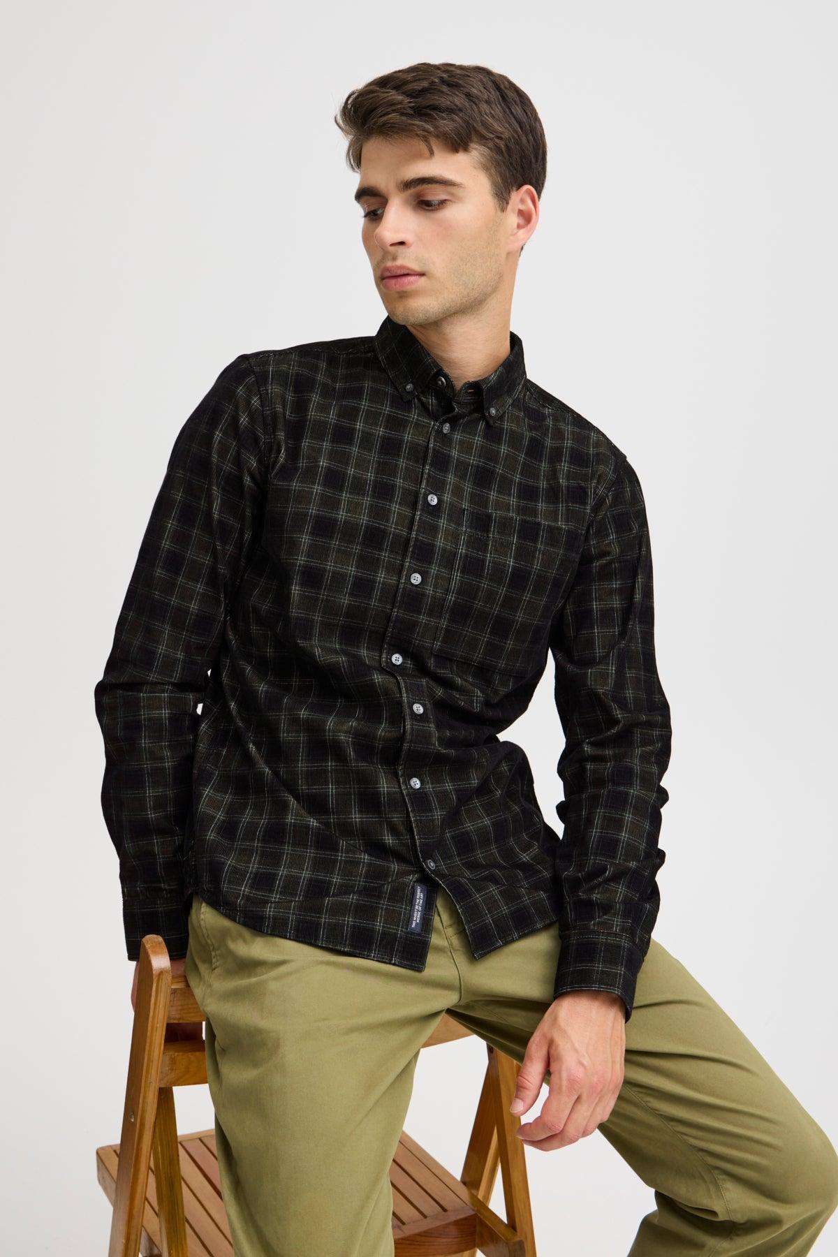 Casual Friday Anton - Ternet fløjlsskjorte i regular fit - HUSET Men & Women