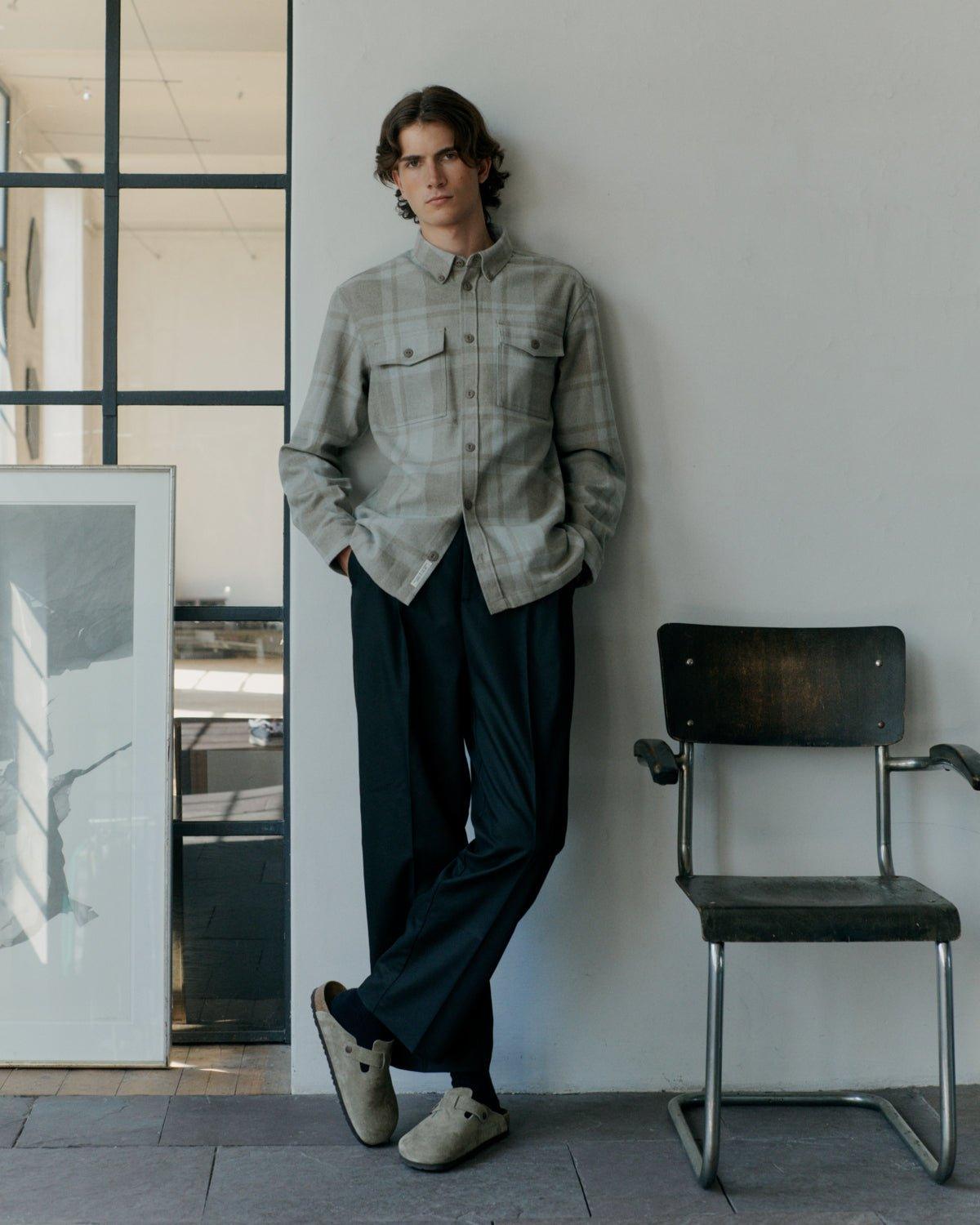 Casual Friday Augusto - Ternet overshirt - HUSET Men & Women