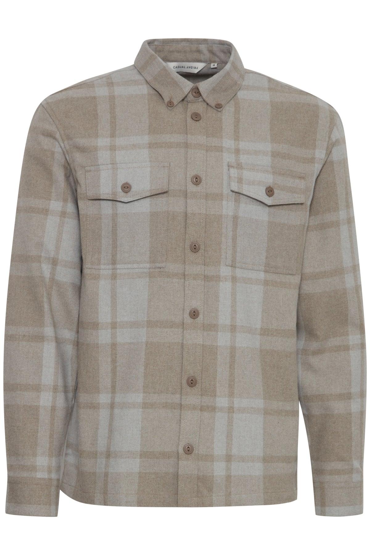 Casual Friday Augusto - Ternet overshirt - HUSET Men & Women