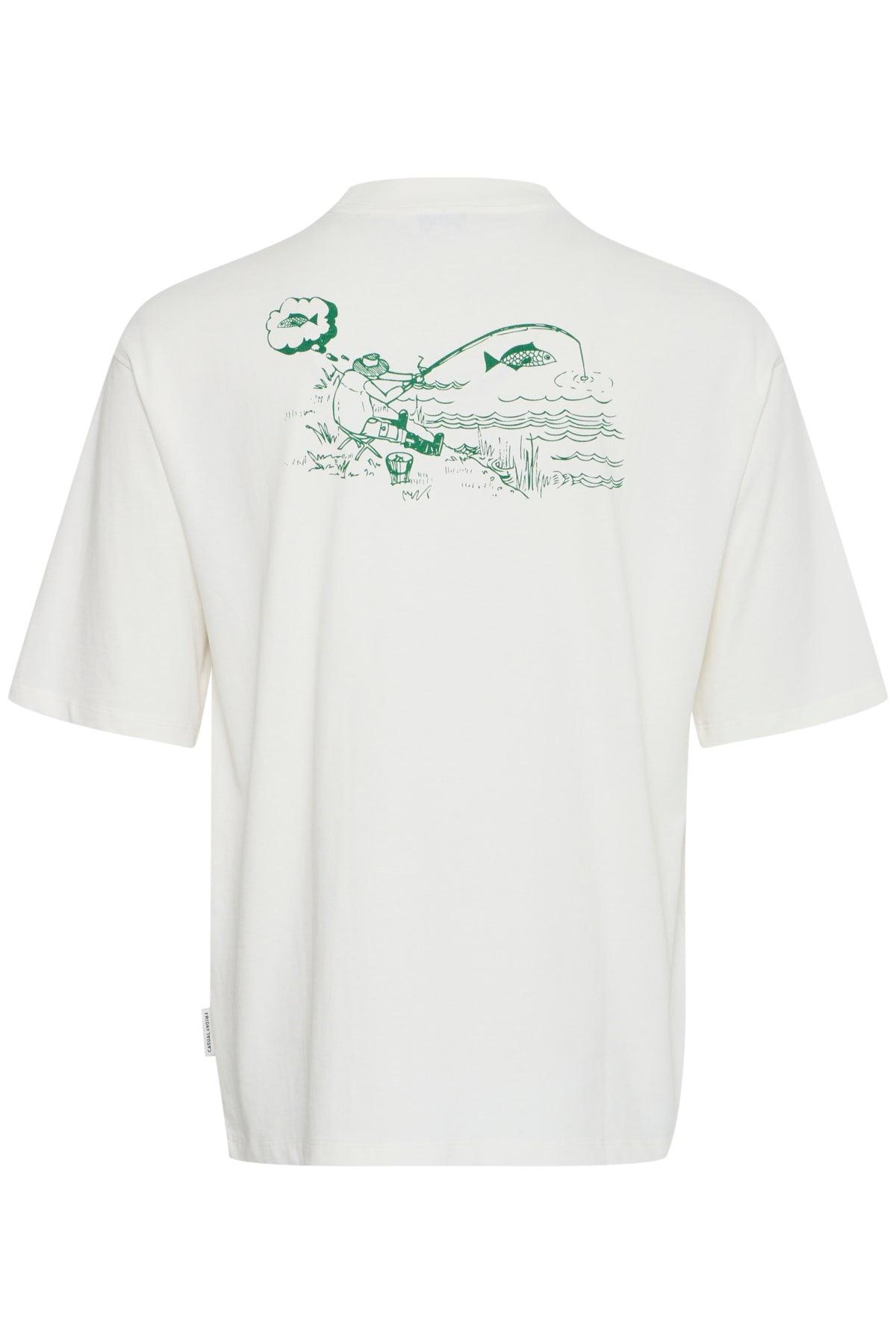 Casual Friday Conrad - Fish t-shirt - HUSET Men & Women