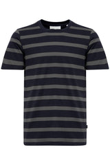 Casual Friday Thor - Stribet t-shirt - HUSET Men & Women