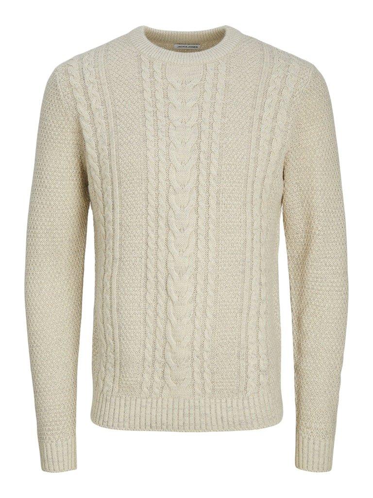 Jack & Jones Craig - Cable striktrøje - HUSET Men & Women