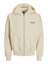 Jack & Jones Islington - Loose fit sweat hoodie med lynlås - HUSET Men & Women