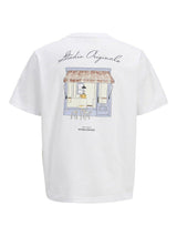 Jack & Jones Islington - Loose fit t-shirt med backprint - HUSET Men & Women
