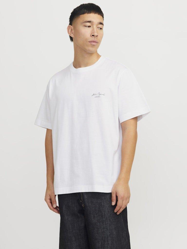 Jack & Jones Islington - Loose fit t-shirt med backprint - HUSET Men & Women