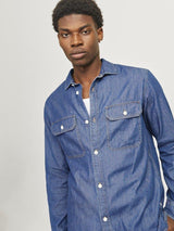 Jack & Jones Travis - Denim skjorte - HUSET Men & Women
