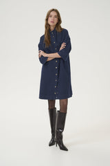My Essential Wardrobe Lara 115 - Denim kjole - HUSET Men & Women