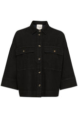 My Essential Wardrobe Lara - Kort denim skjorte - HUSET Men & Women