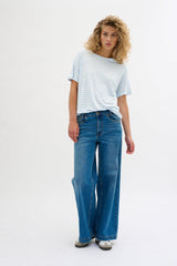 My Essential Wardrobe Lisa - Stribet t-shirt - HUSET Men & Women