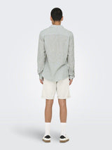 Only & Sons Caiden - Slimfit hørmix skjorte - HUSET Men & Women
