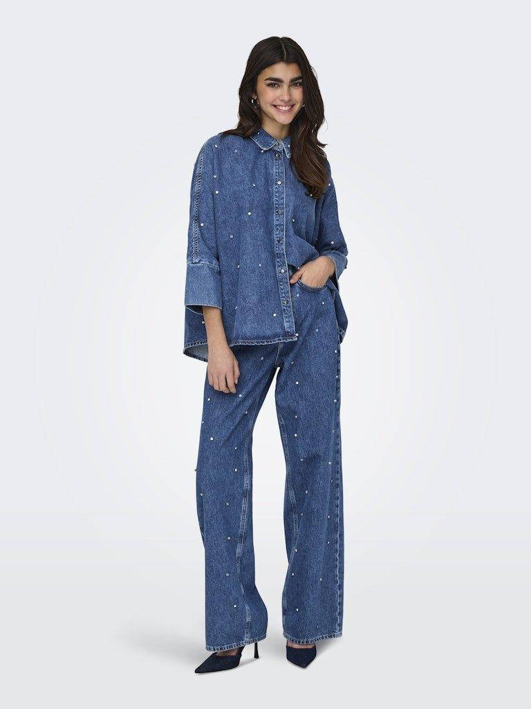 Only Hope - Rhinestone jeans - HUSET Men & Women