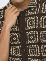 Only&Sons Bart - Strikket polo - HUSET Men & Women