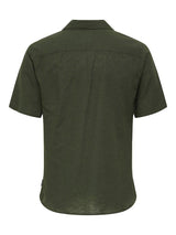 Only&Sons Caiden - Kortærmet hørmix skjorte - HUSET Men & Women