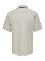 Only&Sons Caiden - Kortærmet hørmix skjorte - HUSET Men & Women