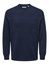 Only&Sons Malik - Striktrøje med struktur i regular fit - HUSET Men & Women