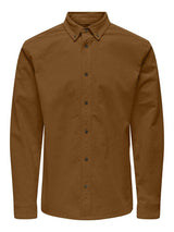 Only&Sons Michael - Langærmet stretch skjorte i regular fit - HUSET Men & Women