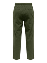 Only&Sons Sinus - Bomuld & hør mix bukser - HUSET Men & Women