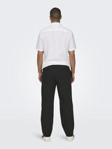 Only&Sons Sinus - Bomuld & hør mix bukser - HUSET Men & Women