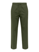 Only&Sons Sinus - Bomuld & hør mix bukser - HUSET Men & Women