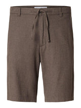 Selected Homme Brody - Hørmix regular fit shorts - HUSET Men & Women