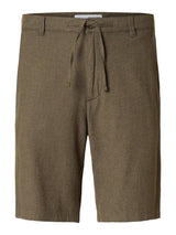 Selected Homme Brody - Hørmix regular fit shorts - HUSET Men & Women