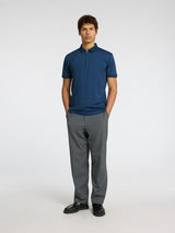 Selected Homme Fave - Polo med lynlås i regular fit - HUSET Men & Women