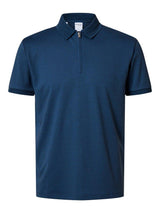 Selected Homme Fave - Polo med lynlås i regular fit - HUSET Men & Women