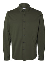 Selected Homme Slim - Jersey skjorte i slim fit - HUSET Men & Women