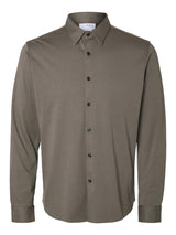 Selected Homme Slim - Jersey skjorte i slim fit - HUSET Men & Women