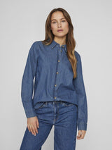 Vila Caya - Denim skjorte - HUSET Men & Women