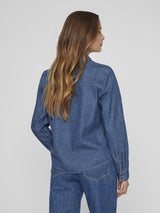 Vila Caya - Denim skjorte - HUSET Men & Women