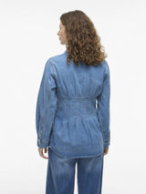 Vila Sikka - Denim skjorte - HUSET Men & Women