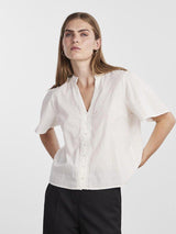 YAS Tia - Kortærmet bluse - HUSET Men & Women