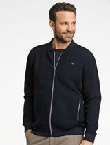 Bison - Cardigan med lynlås i comfort fit - HUSET Men & Women