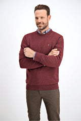 Bison rundhalset logo strik - HUSET Men & Women