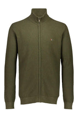 Bison Structured - Cardigan m. lynlås - HUSET Men & Women