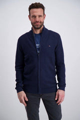 Bison Structured - Cardigan m. lynlås - HUSET Men & Women