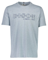 Bison T-shirt med applique - HUSET Men & Women