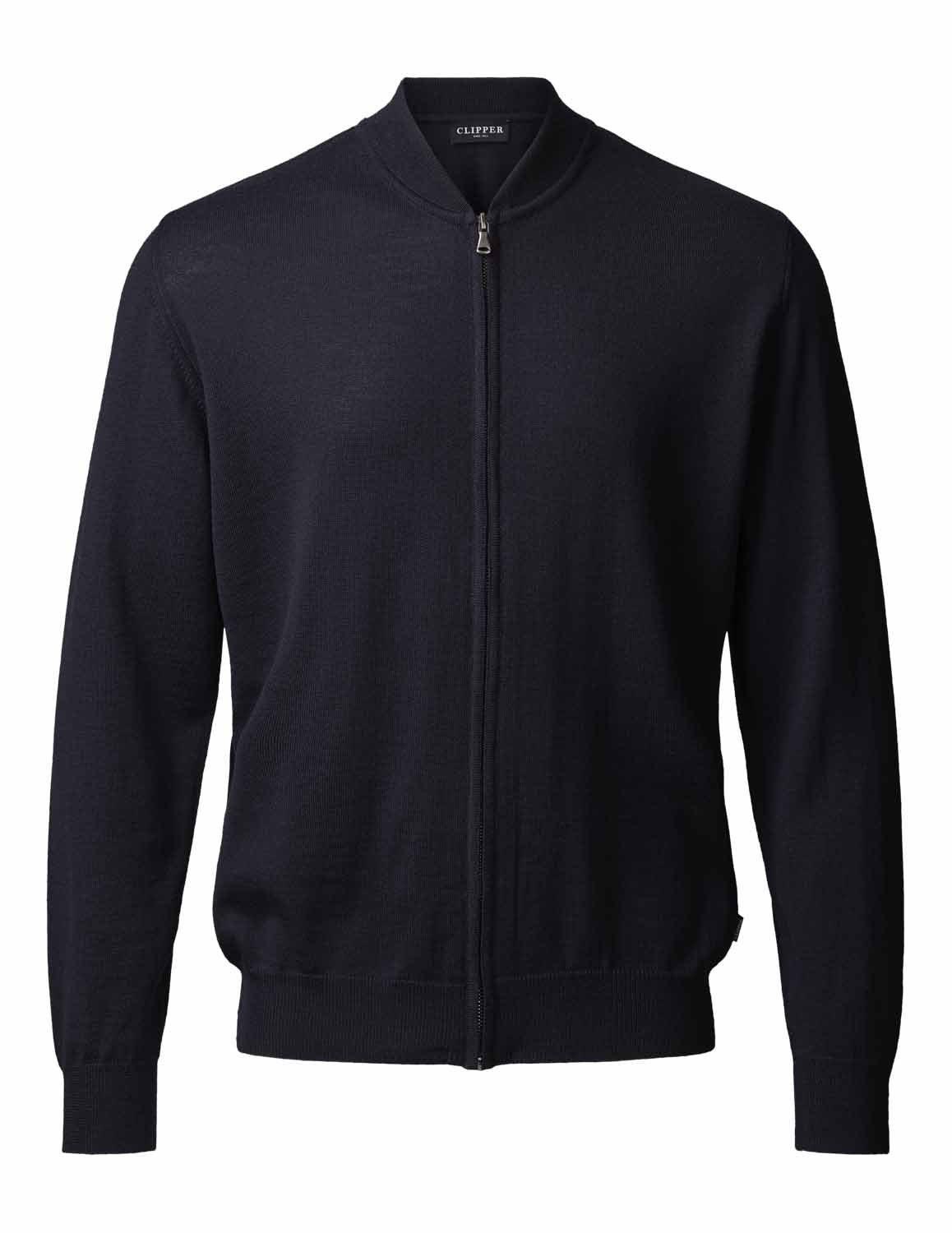 Clipper Milan - Cardigan m. bomberkrave - HUSET Men & Women