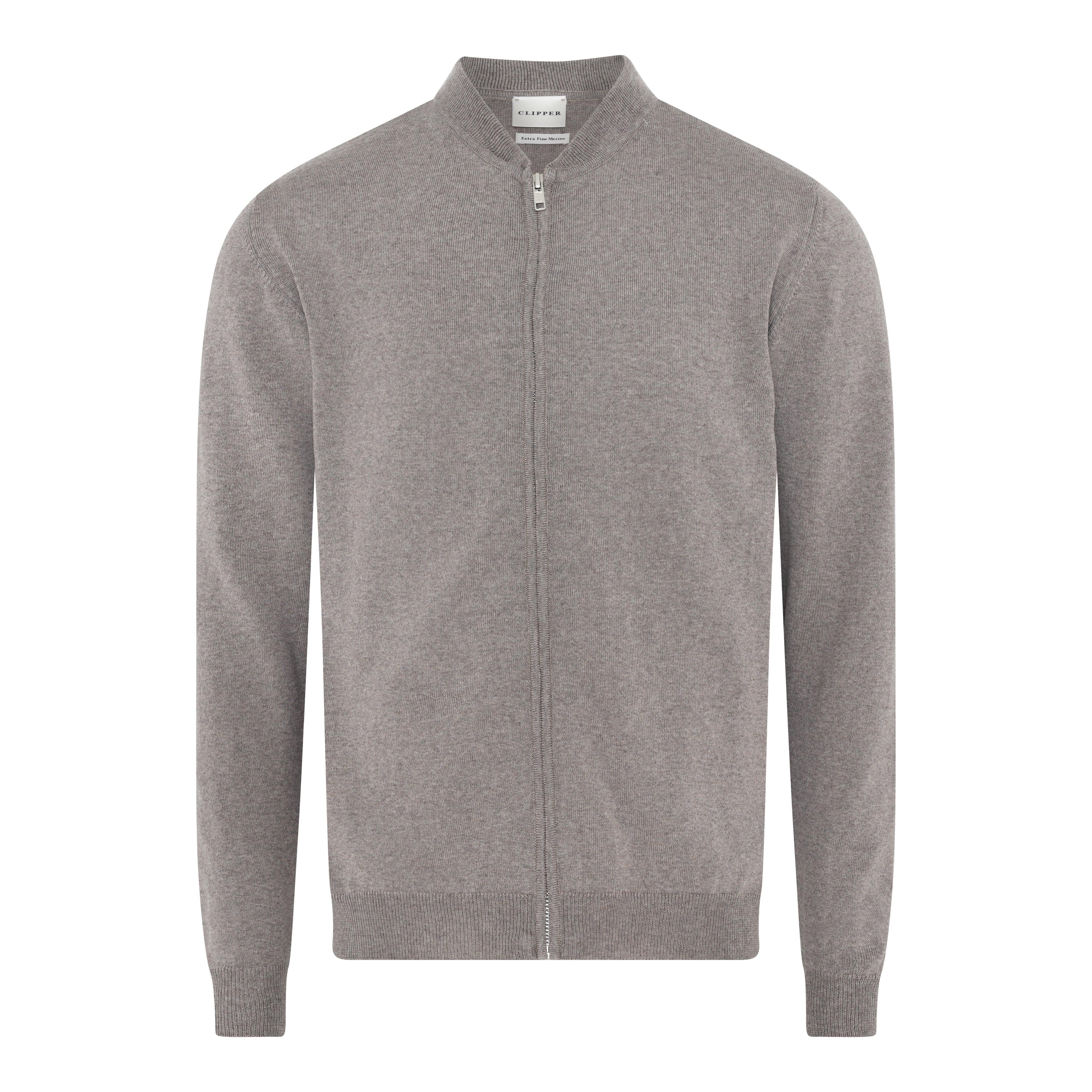 Clipper Turin - Extra fine merinoulds cardigan - HUSET Men & Women