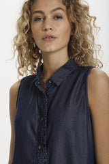 Denim Hunter Cala - Kjole u. ærmer - HUSET Men & Women