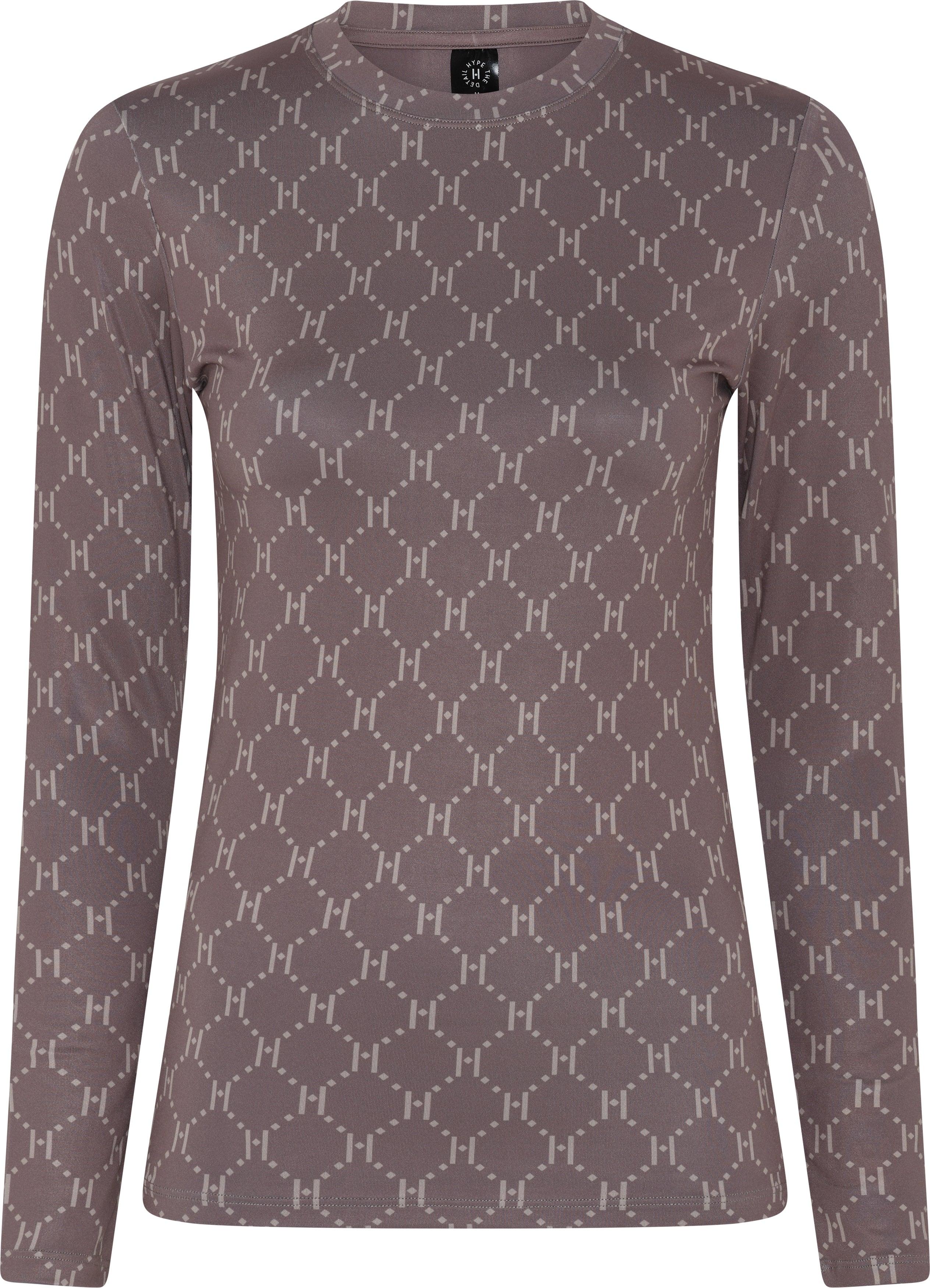 Hype The Detail - Logo printed blouse - HUSET Men & Women