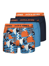 Jack & Jones Geo - 3-pak trunks i bomuld/stretch - HUSET Men & Women