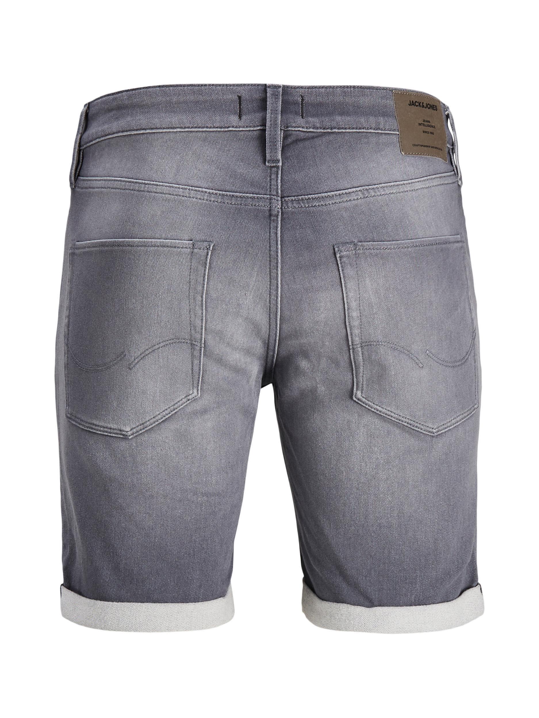 Jack and Jones Rick 005 - Grå denim shorts - HUSET Men & Women
