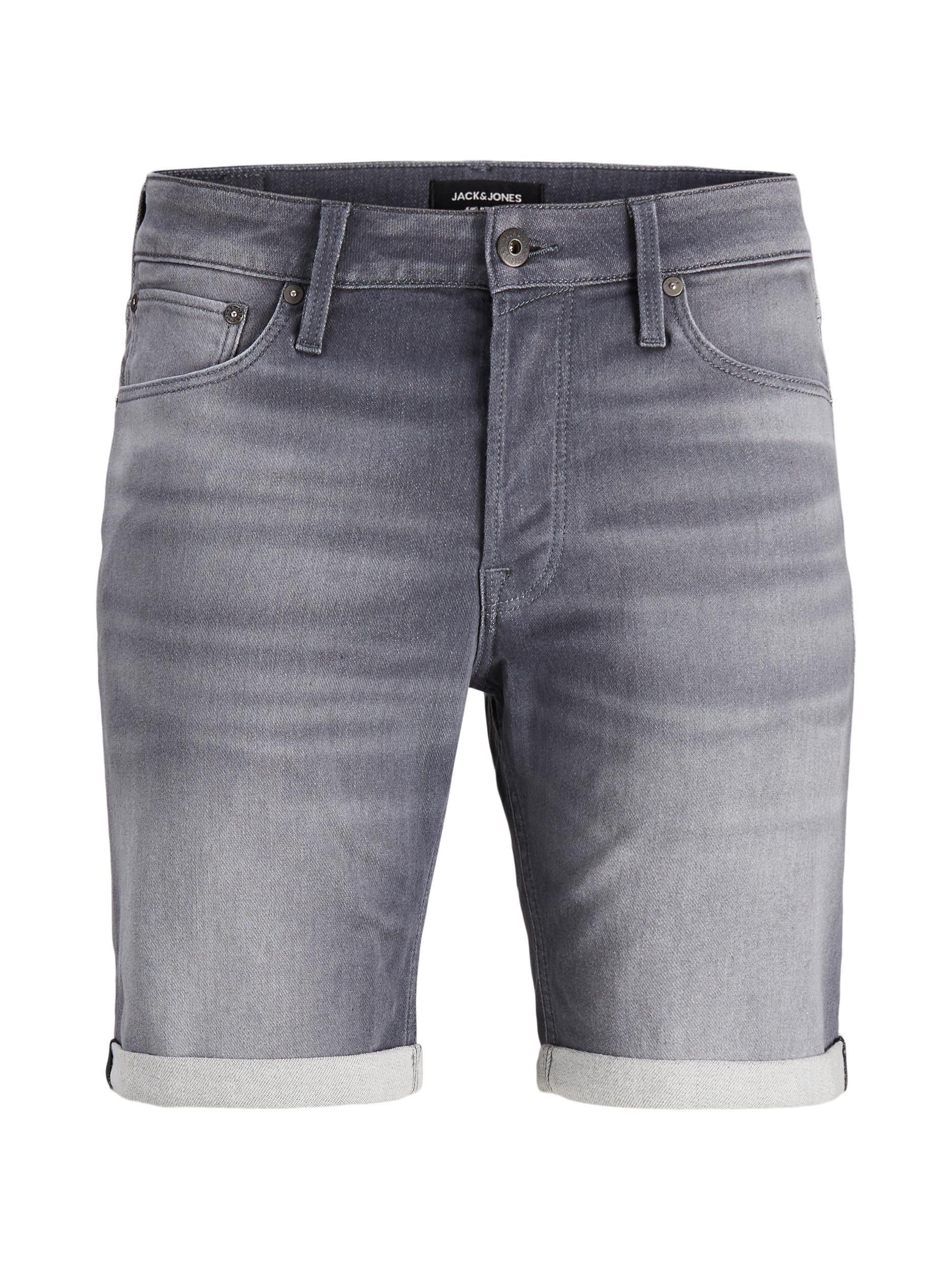 Jack and Jones Rick 005 - Grå denim shorts - HUSET Men & Women