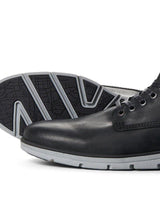 Jack and Jones Tubar - Sort læder støvle - HUSET Men & Women