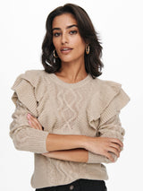 Jdy France - Frill strik - HUSET Men & Women