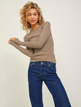 JJXX Freya - Stribet rib top - HUSET Men & Women