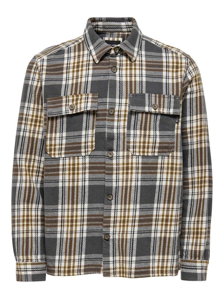 Only & Sons Scott Flannel - Overshirt - HUSET Men & Women